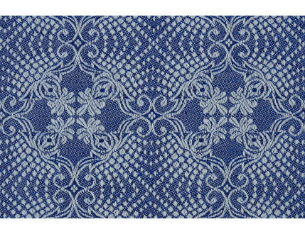 Free sample blue piece of fabric